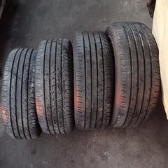 215/45R18　アルミタイヤ4本セット　No.24　ヴォクシーのインチアップに最適　18インチの画像