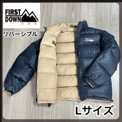 大人気　FIRSTDOWN ファーストダウン　リバーシブル　ダウ...