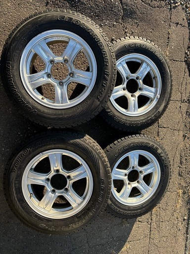 Weds KEELER ウェッズ キーラー16インチ、スタッドレス
アルミホイールセットジムニー等