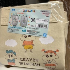 【新品】クレヨンしんちゃん　ランドリーバックＡＢの画像