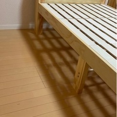 【無料配送可能】コンセント付き シングルベッドの画像