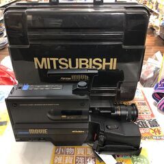 ジャンク 三菱 VHS ビデオカメラ HV-M10 ケース付き ...