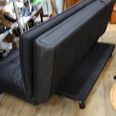 【川崎市宮前区リサイクルオフ】nitori Nシールド　3wayリクライニングソファ　Fレザーの画像