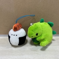 ぬいぐるみ (おにぎり&ジュラシー)2つセット