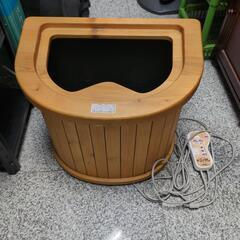 【お話中です！】 MTG 岩盤足浴 足の助 ヒノキ 家庭用 足湯