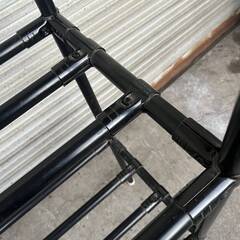  🔷🔶🔷/1 ラック 4段 中量棚 重量棚 倉庫棚 業務用棚 ポール シェルフ W160×D41×H200cm ※解体済み ★直接引き取り限定〇🔷🔶🔷の画像