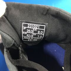 ジモティ割引有★【ジャングルジャングル岸和田店】WILD THINGS スニーカー メンズ 26.0cm ブラック 南大阪 岸和田 貝塚市 泉佐野市 高石市 泉大津市 和泉市 忠岡町 熊取町の画像