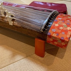 箏13弦、枕、琴柱、カバーの4点セットの画像