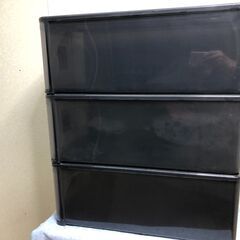 クローゼットケース 3個セット　押入れ引き出しケース 【糸島市内 送料無料】1111-6の画像