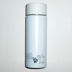 【送料無料】 JA ひとのわグマ 小さく軽い ステンレス ボトル 120㎖の画像