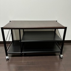 キャスター付TV台　極美品✨の画像