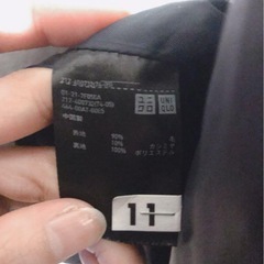 UNIQLOウールカシミヤチェスターコート　ネイビー　Mサイズの画像