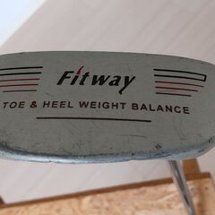 Fitway TOE&HEEL パター 34インチ