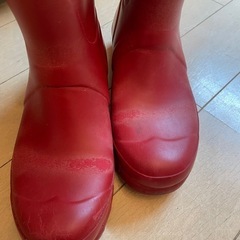 HUNTER BOOTS REDの画像