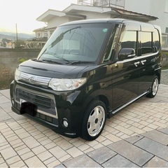 タントカスタムRS⭐️4WD ターボ車検2年