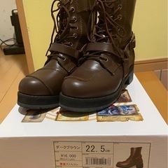 ワイルドウィング　バイクブーツ　23.5の画像