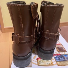 ワイルドウィング　バイクブーツ　23.5の画像