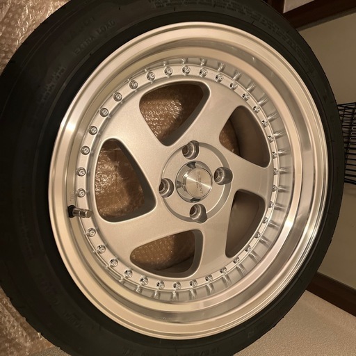 ほぼ新品未使用（ガリ傷無し）100/4H/8J＋25