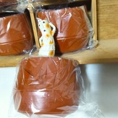竹模様湯呑み　昭和レトロ10客の画像