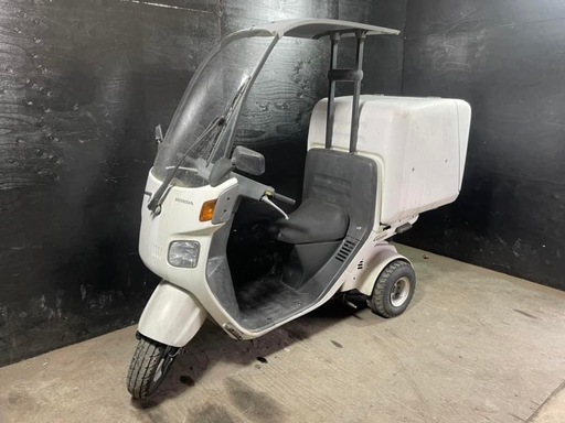 ★支払総額5.0万円★関東圏内即日配送可能！ ホンダ ジャイロキャノピー TA02 2スト！オイル交換必要なし！ リアボックス付き！ワイドスペーサー！カスタムベースにも♪