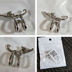 片耳用/キャトシルバーイヤーカフ（新品）の画像