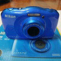 Nikon　coolpix　W100 防水カメラ