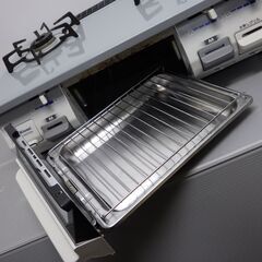 2019年製  都市ガス ガステーブル 配達設置対応/1カ月保証（13A）用 水無し片面焼グリル付 DCM02PGWの画像