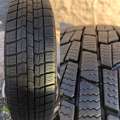［SOLD］13インチ アルミホイール スタッドレス 155/65R13 2021年　軽自動車