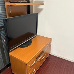 収納付きテレビ台　【状態良い】