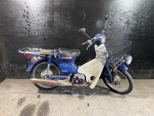 ★支払総額5.8万円★買取強化中！引き上げも可能です！ ホンダ プレスカブ50 AA01 4スト！人気のカブ入荷！フロントカゴ！低燃費！通勤通学に！ちょっとした足に♪