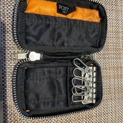 PORTER キーケース 黒 ナイロンの画像