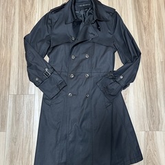 黒 トレンチコート SCHLUSSELメンズ 美品 シュリセル