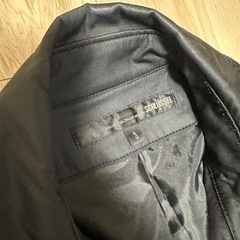 黒 トレンチコート SCHLUSSELメンズ 美品 シュリセルの画像