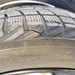 アルミホイールスタッドレス付きの画像