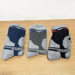 【3足セット】アウトドア 靴下 メンズ XL