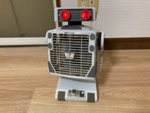 レトロデザインロボット型扇風機