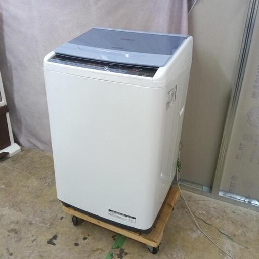HITACHI BW-8WV 全自動電気洗濯機  2016年製