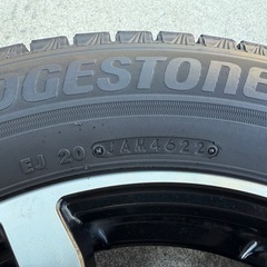 スタッドレスタイヤ+アルミホイールの画像