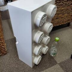配送無料 LEGO型収納ボックス!!の画像