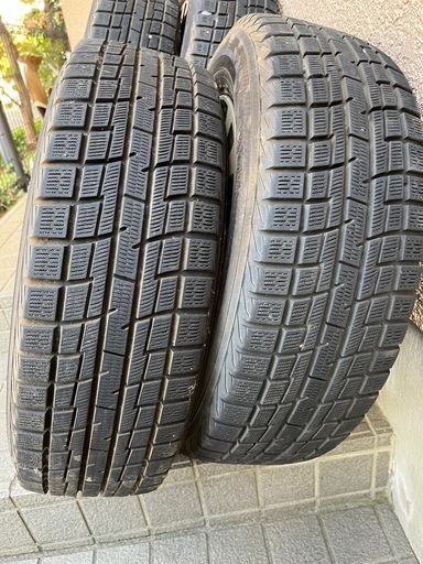 スタッドレス　YOKOHAMAアイスガード付き　HONDAフリードスパイクハイブリッド用　純正アルミホイール美品