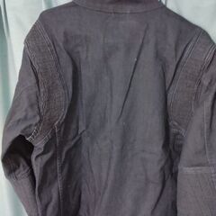 メンズ作業着デニムジャケット　LLサイズの画像
