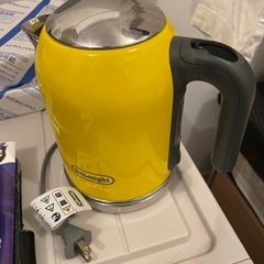 デロンギ k-mix イエロー　電気ケトル　難あり