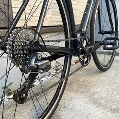 【新品パーツ多】 cannondale キャノンデール CAAD OPTIMO フラットバーロード クロスバイク ロードバイク 自転車 クラリス 整備済みの画像