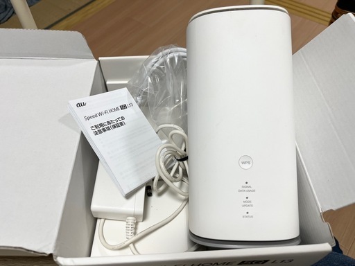 【美品】Speed Wi-Fi HOME 5G L13 ホームルーター