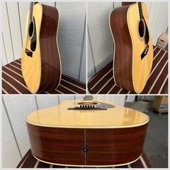 ■ヤマハ FG-301B アコースティックギター 日本製■YAMAHA オレンジラベル ナチュラル系■ハードケース付き 現状品 弦楽器の画像