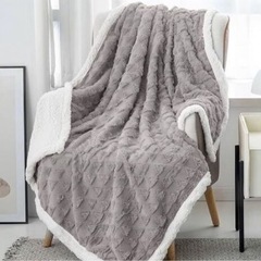 毛布 ブランケット ひざ掛け 大判 発熱二枚合わせ　卸ます　転売OK　　倒産品　まとめ売り　ネット商材　アマゾン引き上げ商品　メルカリ　副業の画像
