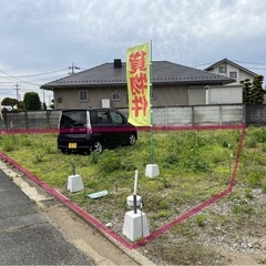 羽生イオン 新築宅地 接道21.5m 加須市串作 188m2 56坪 - 賃貸（マンション/一戸建て）