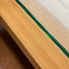 引取者様決定🙆‍♀️引取限定　無料　ニトリ　ガラステーブル　美品の画像