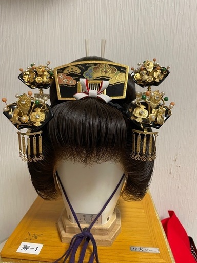 文金高島田　花嫁かつら