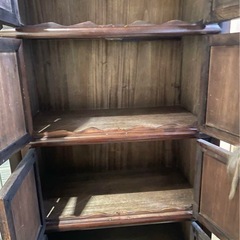 アジアン家具☆アンティーク　バリ　木製☆タンス　チェスト　4段の画像